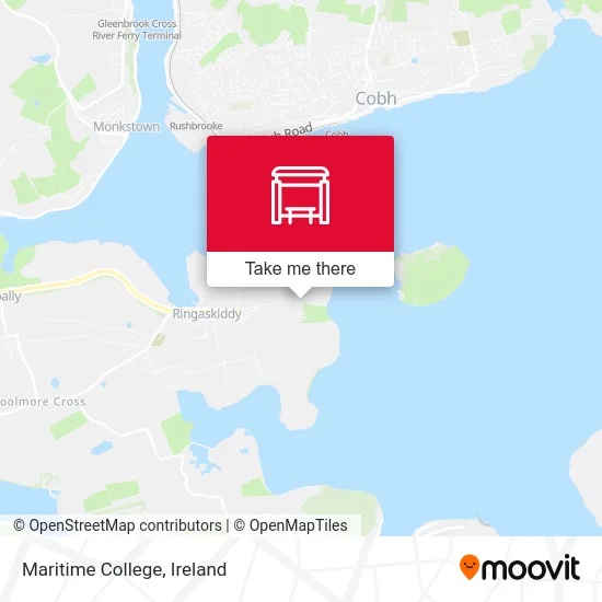 Maritime College map