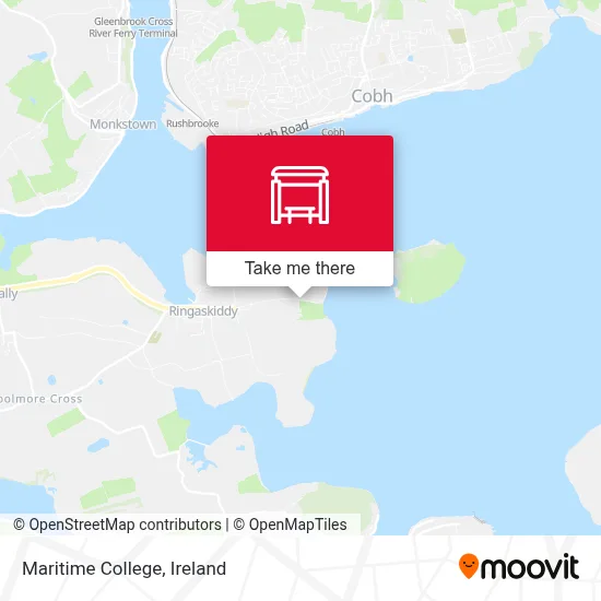 Maritime College map