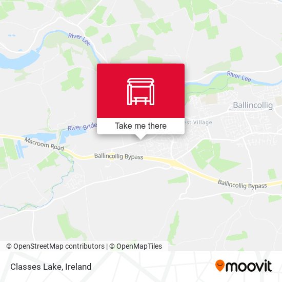 Classes Lake map