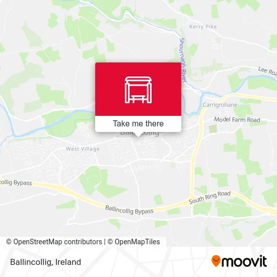 Ballincollig map