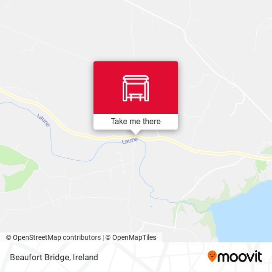 Beaufort Bridge map