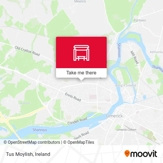 Tus Moylish map