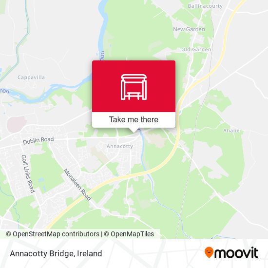 Annacotty Bridge map