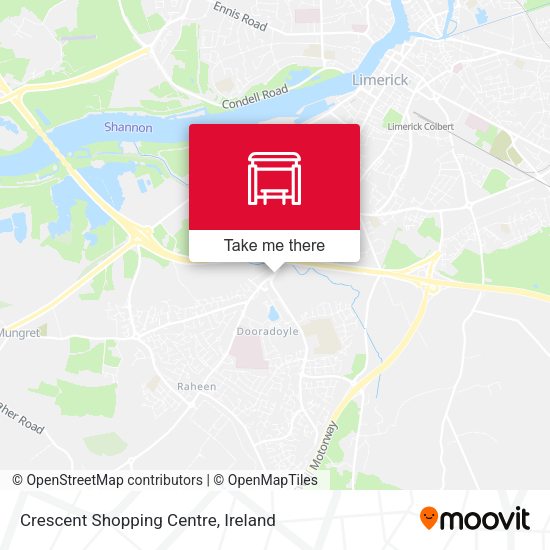 Crescent Shopping Centre map