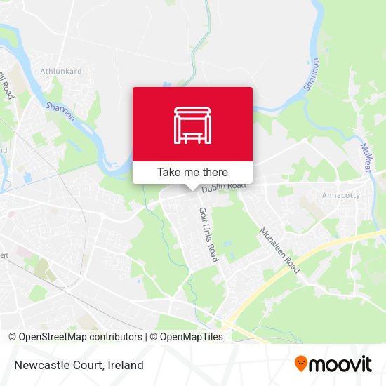 Newcastle Court map