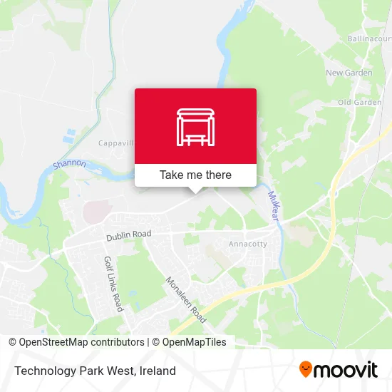 Technology Park West map