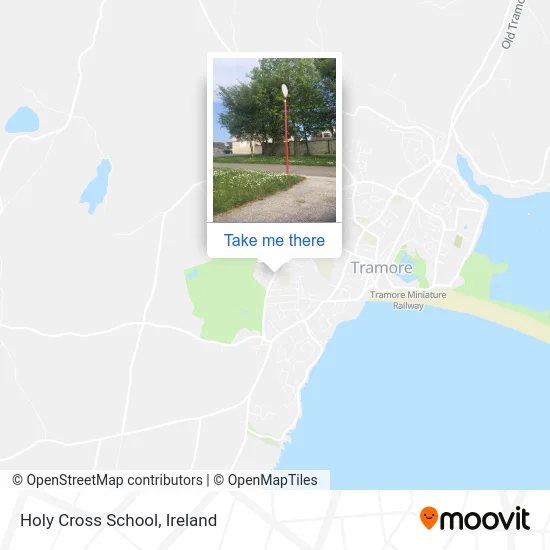 Holy Cross School map