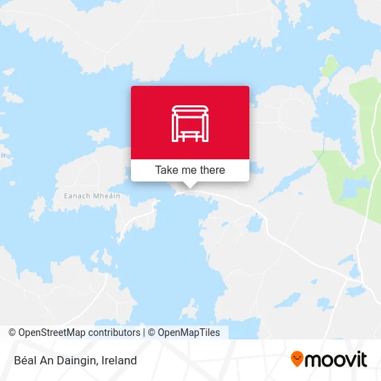 Béal An Daingin map