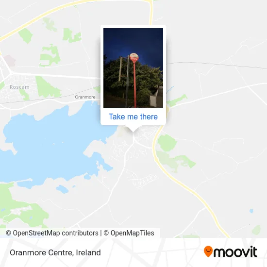 Oranmore Centre map