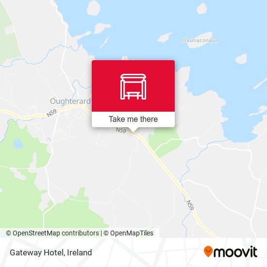 Gateway Hotel map