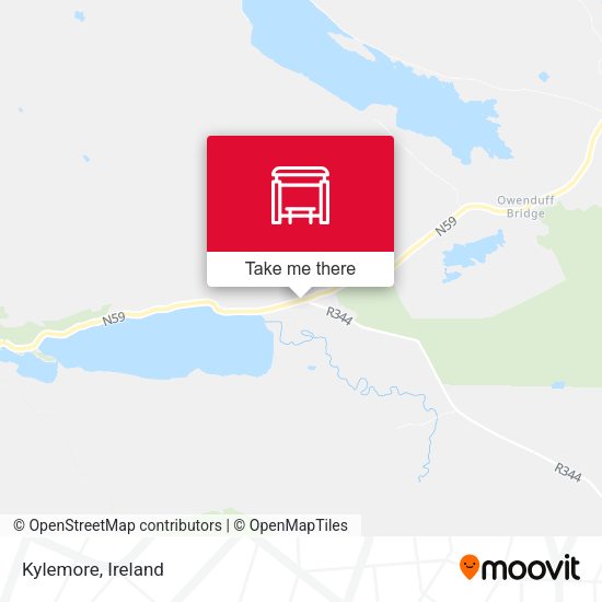 Kylemore map