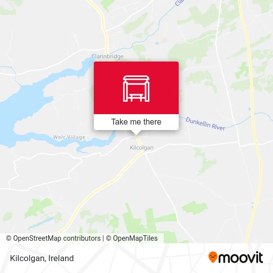 Kilcolgan map