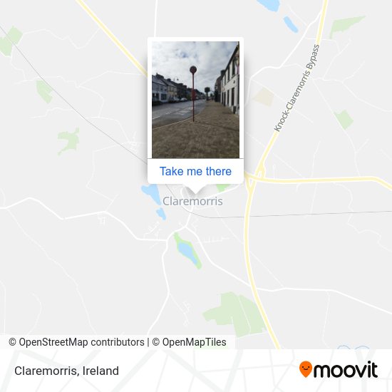 Claremorris map