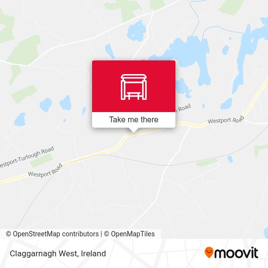 Claggarnagh West map