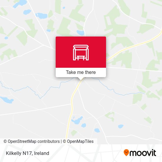 Kilkelly N17 map