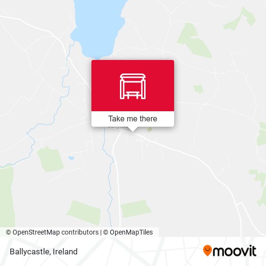 Ballycastle map