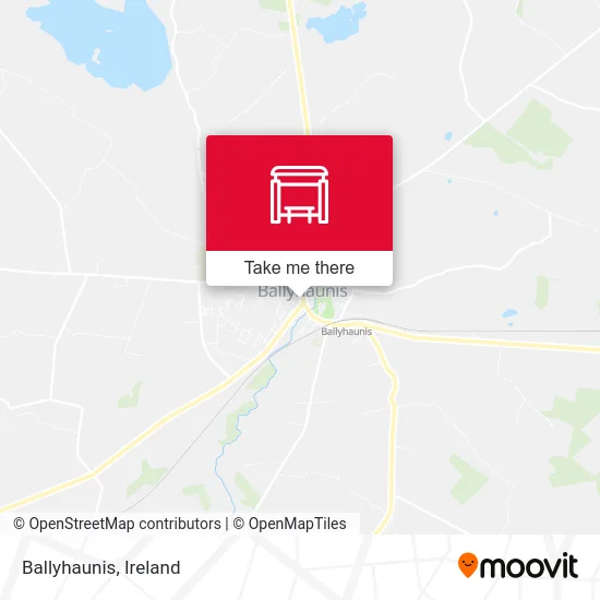 Ballyhaunis map