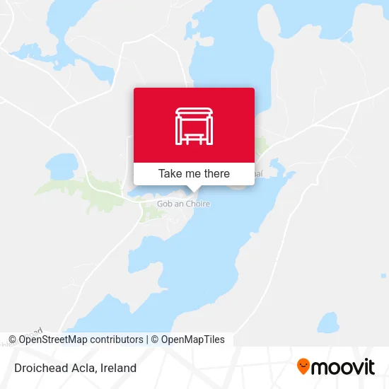 Droichead Acla map