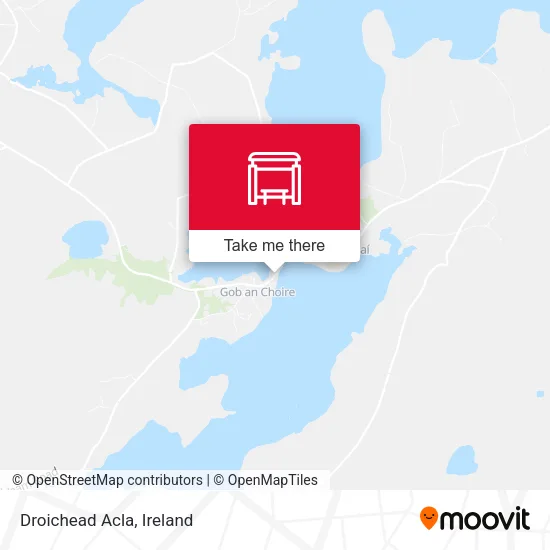 Droichead Acla map