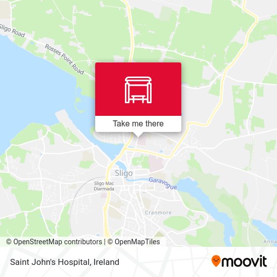 Saint John's Hospital map