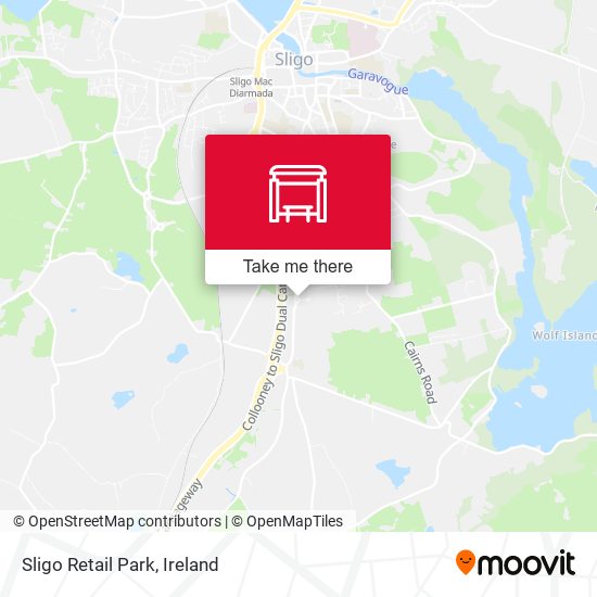 Sligo Retail Park map