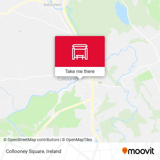 Collooney Square map