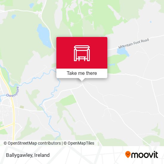 Ballygawley map