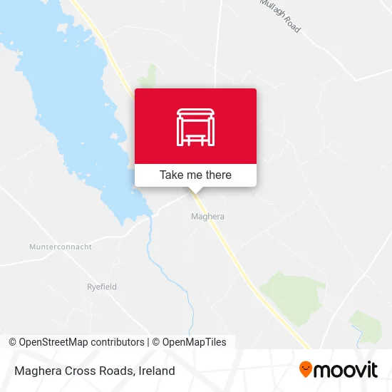 Maghera Cross Roads map