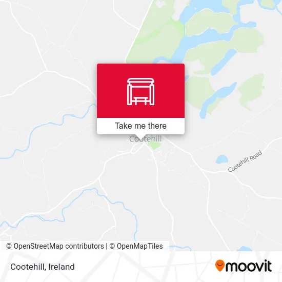 Cootehill map