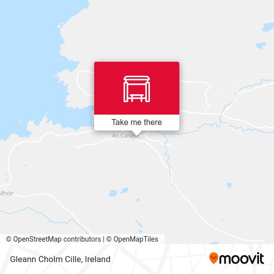 Gleann Cholm Cille map