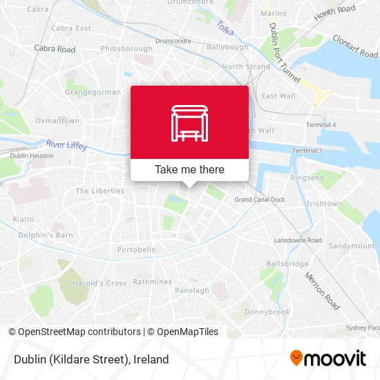Dublin (Kildare Street) map