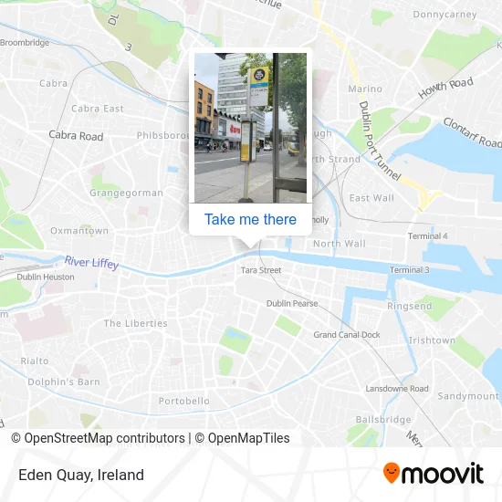 Eden Quay map