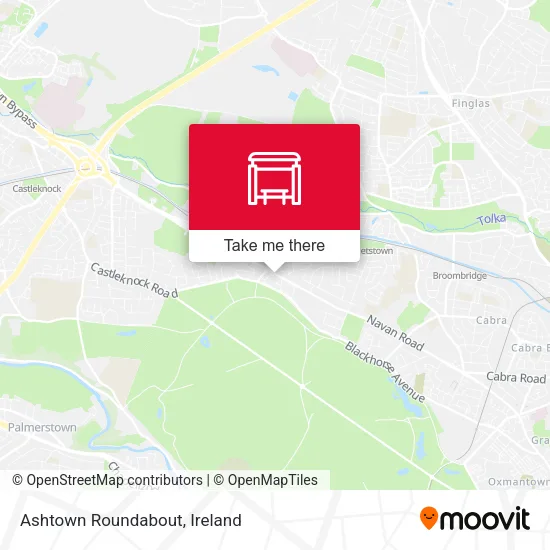 Ashtown Roundabout map