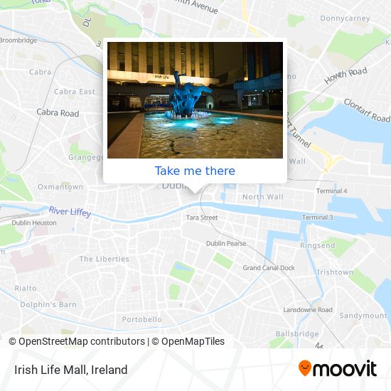 Irish Life Mall map