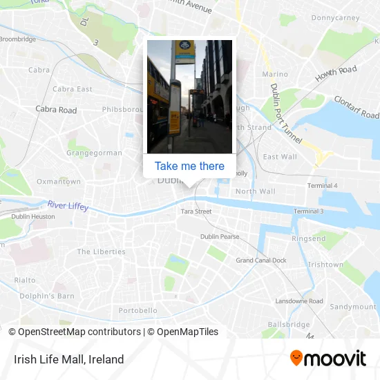 Irish Life Mall map