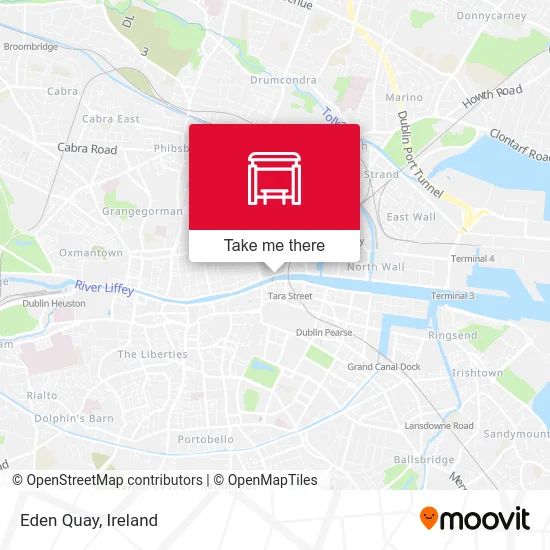 Eden Quay map