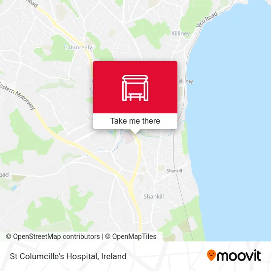 St Columcille's Hospital map