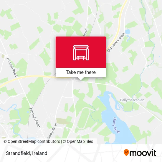 Strandfield map