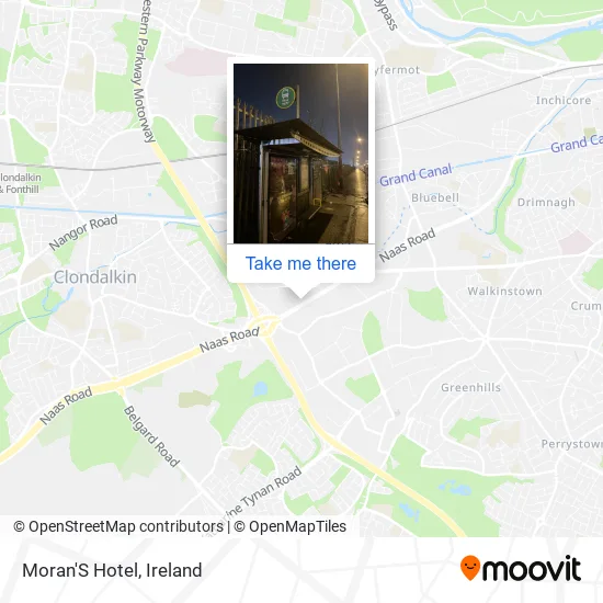 Moran'S Hotel map