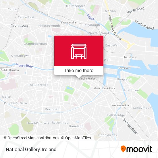 National Gallery map