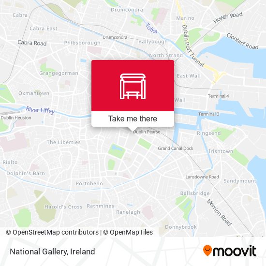 National Gallery map