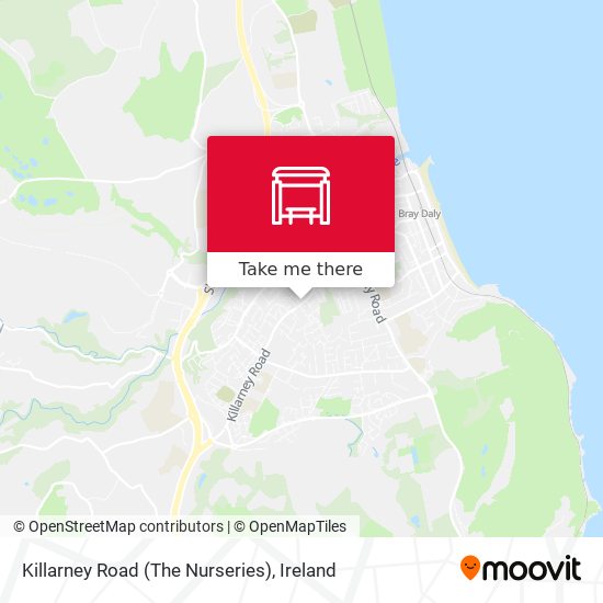 Killarney Road (The Nurseries) map