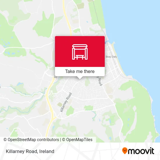 Killarney Road map