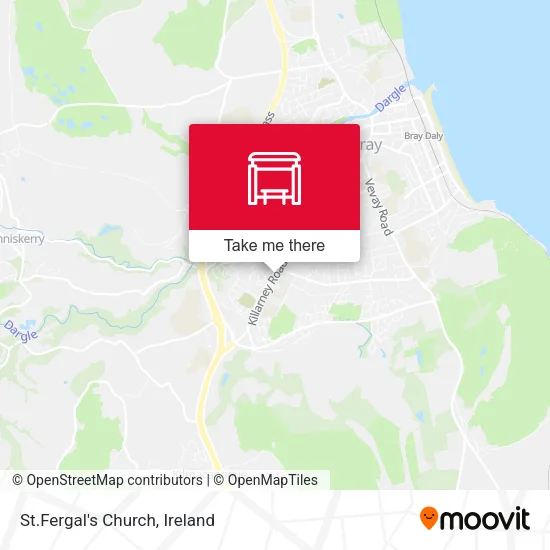 St.Fergal's Church map