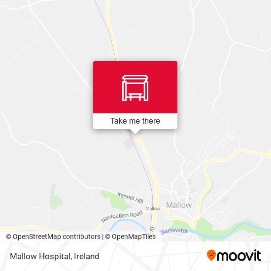 Mallow Hospital map