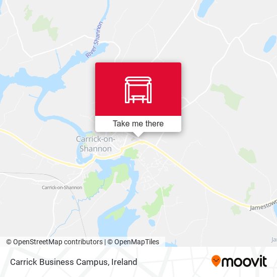 Carrick Business Campus map