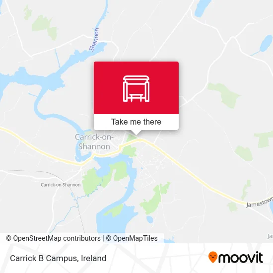 Carrick B Campus map