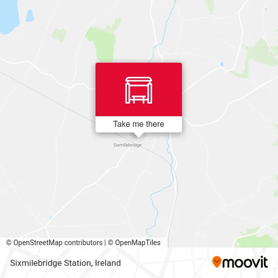 Sixmilebridge Station map