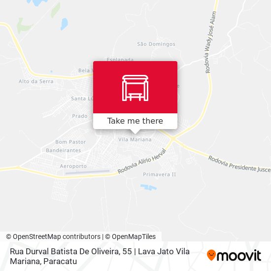 Rua Durval Batista De Oliveira, 55 | Lava Jato Vila Mariana map