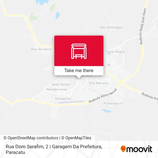 Rua Dom Serafim, 2 | Garagem Da Prefeitura map
